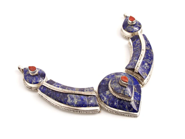 a brooch that has been shaped into a swan