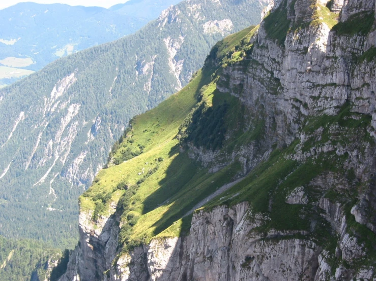 a po taken from the top of a mountain in france