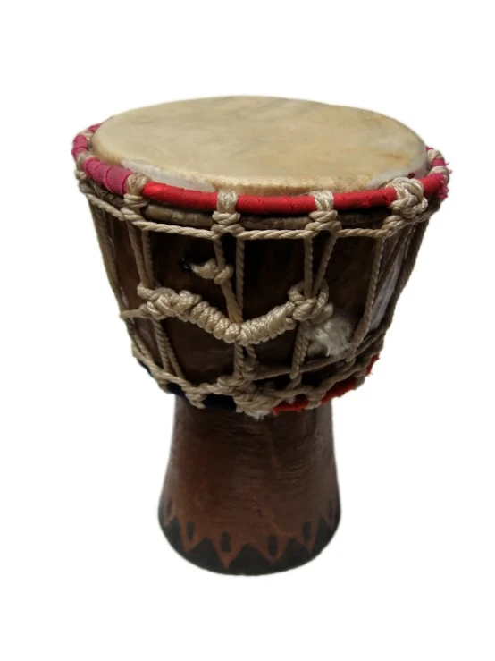 the top of an african drum