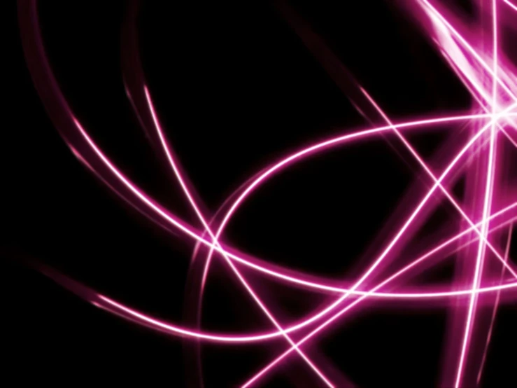 a pink background with an elegant swirl design