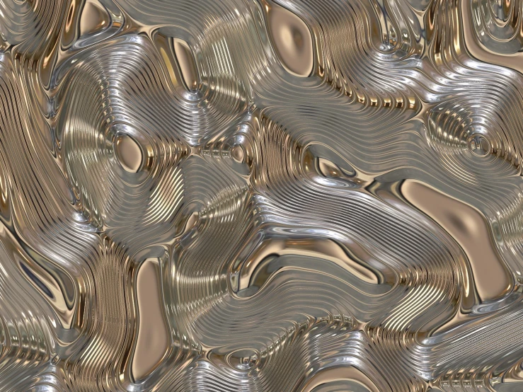 a pattern consisting of metallic foil