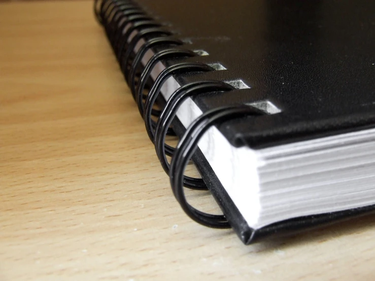 this book has a cord that runs around the pages