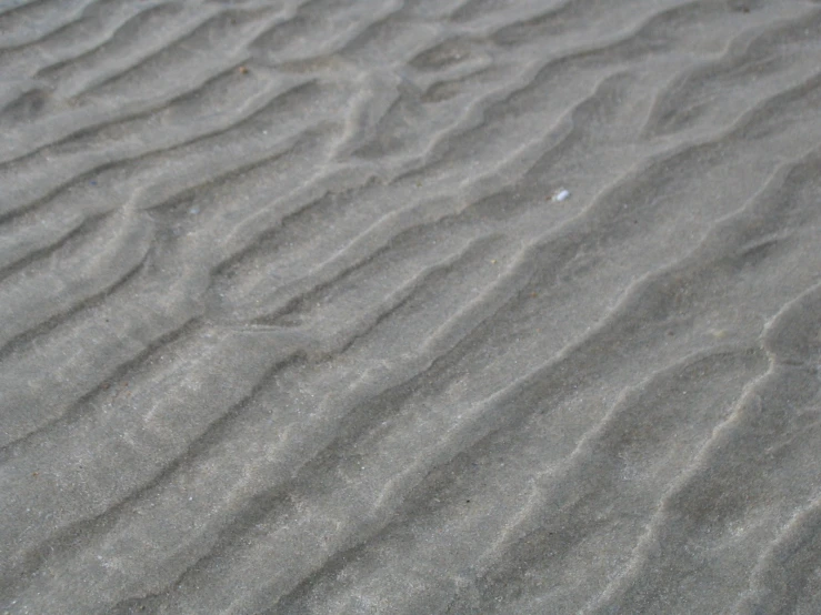 a closeup of sand on a beach