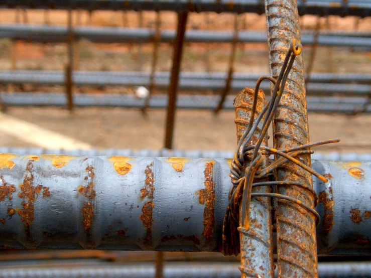 an image of some wires wrapped around a structure