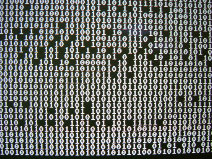 a television screen with many numbers printed on it