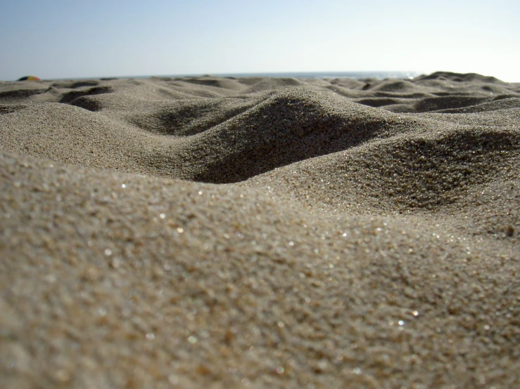 this is a picture of the sand and sky