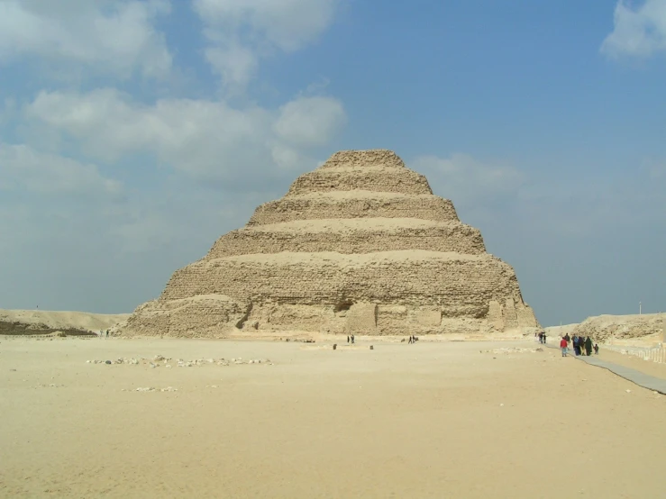 the step pyramid, egypt's first temple built from dirt
