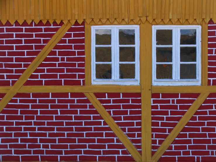 an image of a building that is made out of bricks