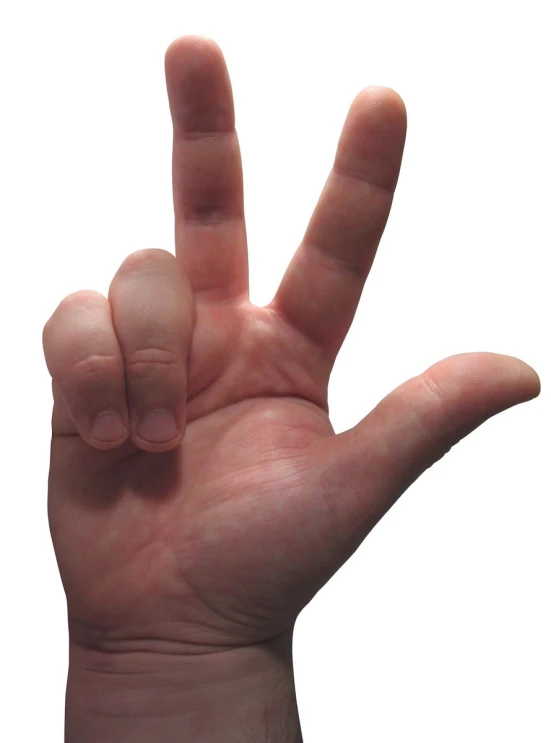 a person making a hand gesture with their fingers