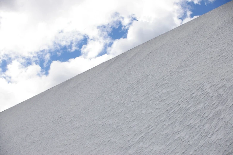 the snowboarder is jumping the hill for his turn