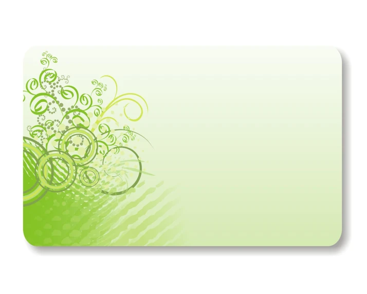 a green and yellow abstract background with circles
