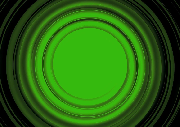 green circles are shown on the surface