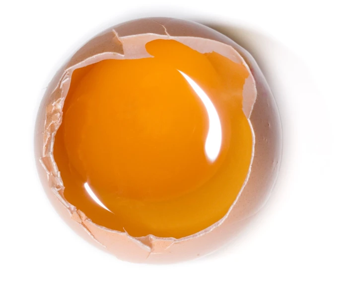 an image of a peeled egg on a white background