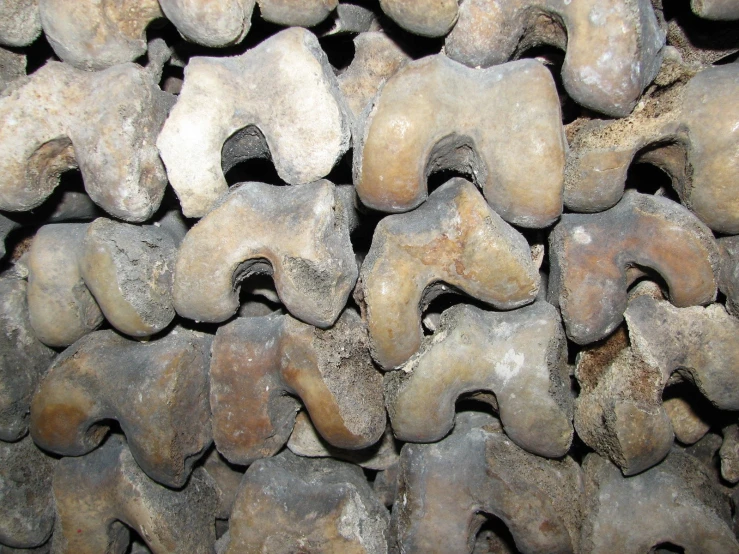 a pile of old, rusty metal objects