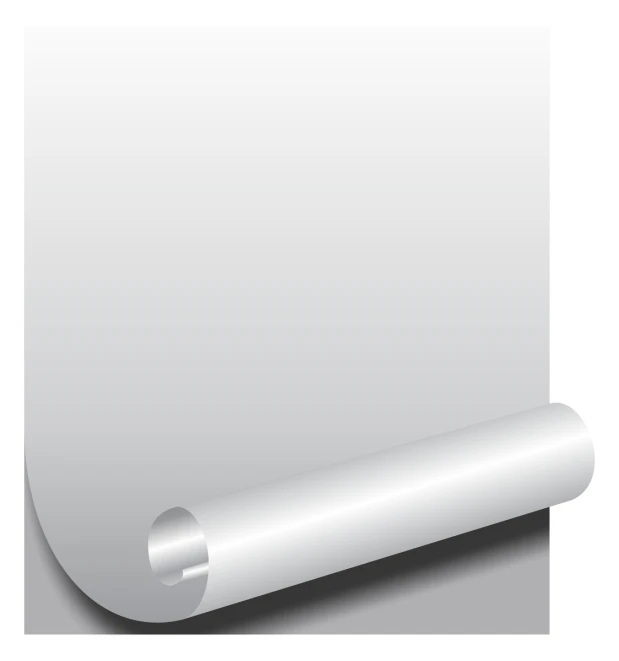 a roll of paper with a blank area