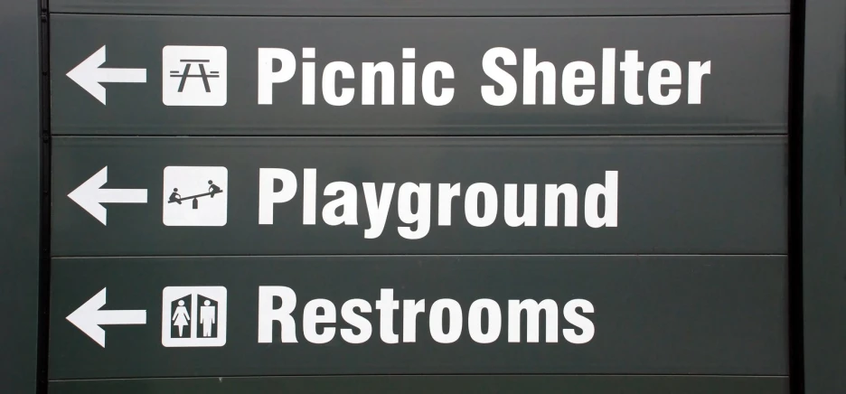 a set of signs that say directions and places