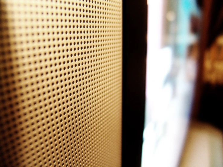 a black framed po showing the inside of an office cubicle