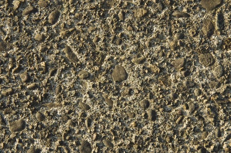 the texture of a sand surface, which is full of small rocks and boulders