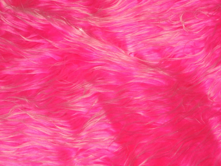 bright pink faux fur texture with a shiny silver metallic pattern