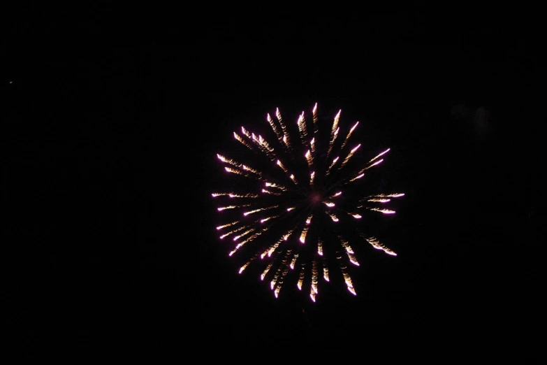 some fireworks that are in the sky