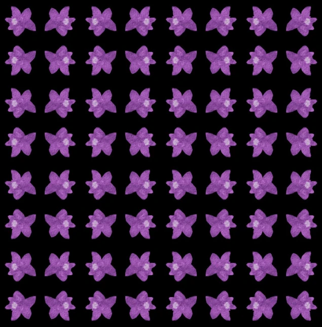 a purple and black pattern on a black background