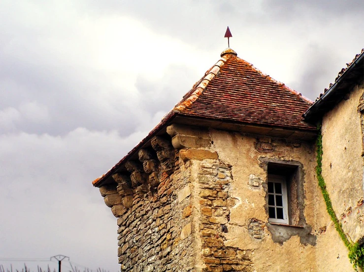 a church that is on a hill side