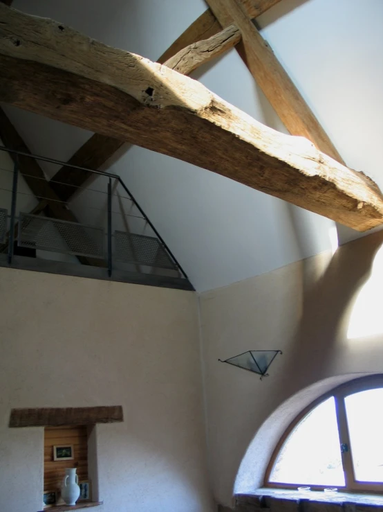 view of a window from the inside of a building