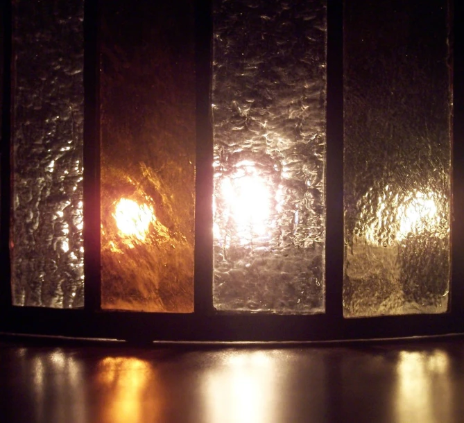 an image of the light through a window