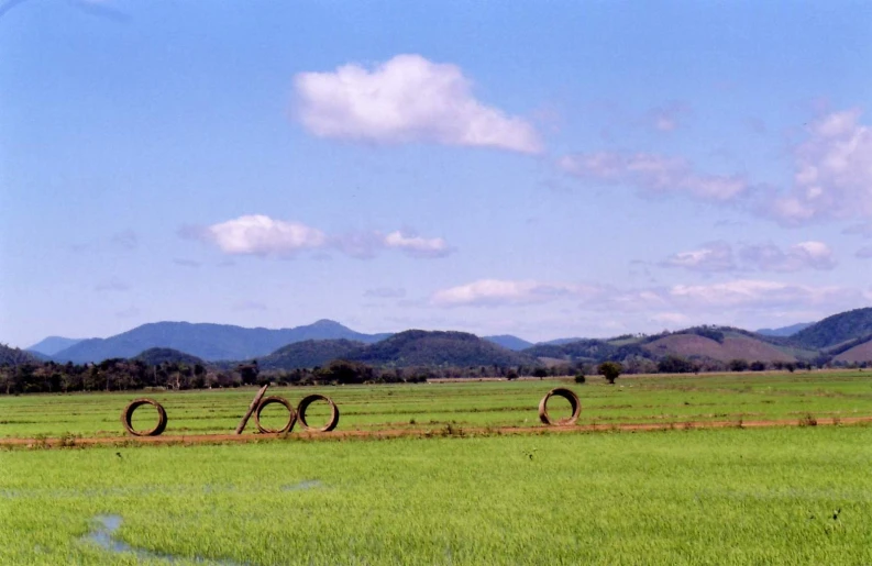 a view of the rolling hills in the distance