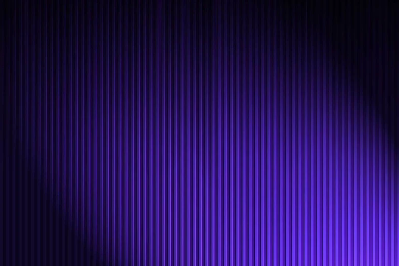 a background with purple lines and a small black object