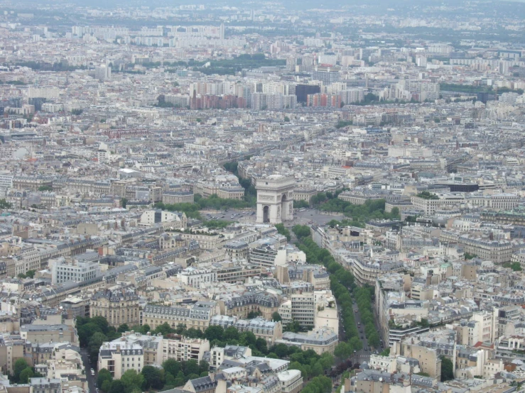 a large city filled with lots of tall buildings