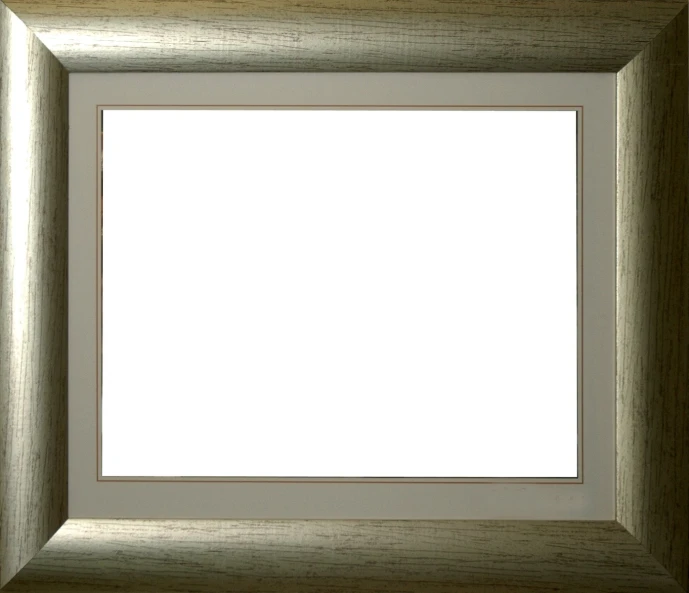 an empty square white wooden frame with light coming in