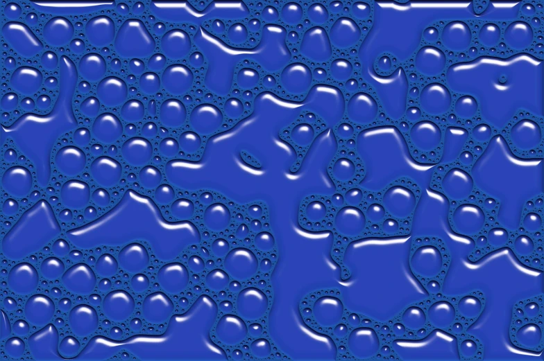 a blue glass texture with a blue background