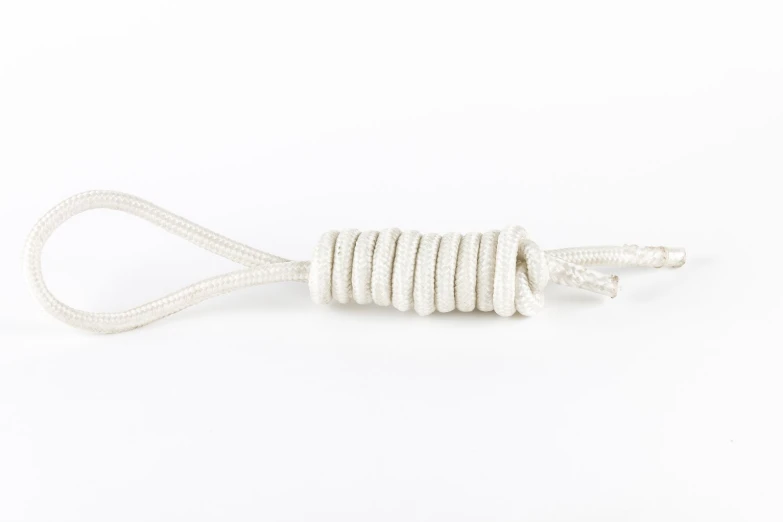 white rope on a white background