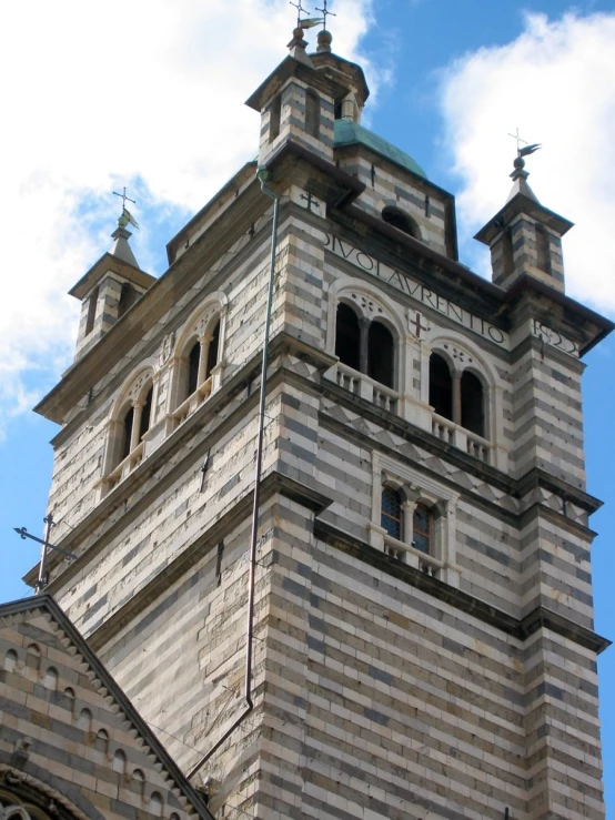 an image of the top of a building