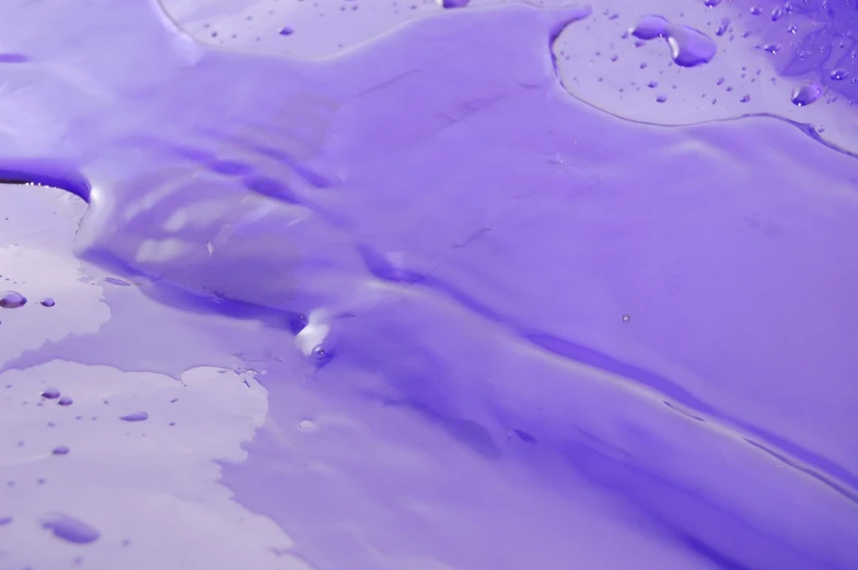 a very large and pretty colored table with purple paint