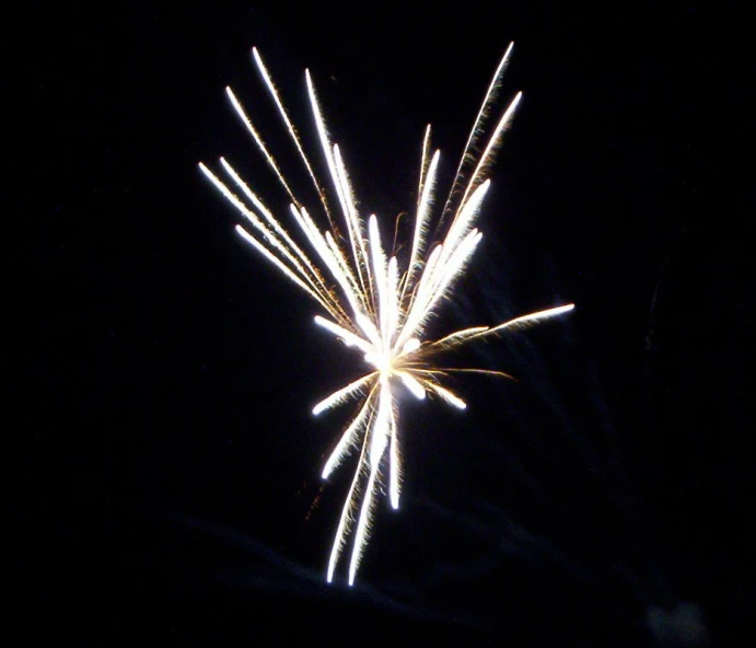 a picture of a fireworks with bright lights