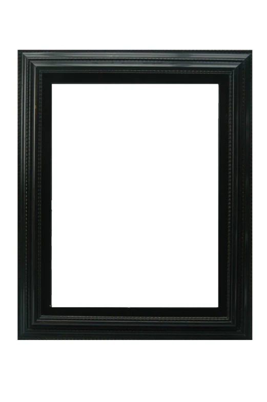 an empty frame is shown in black