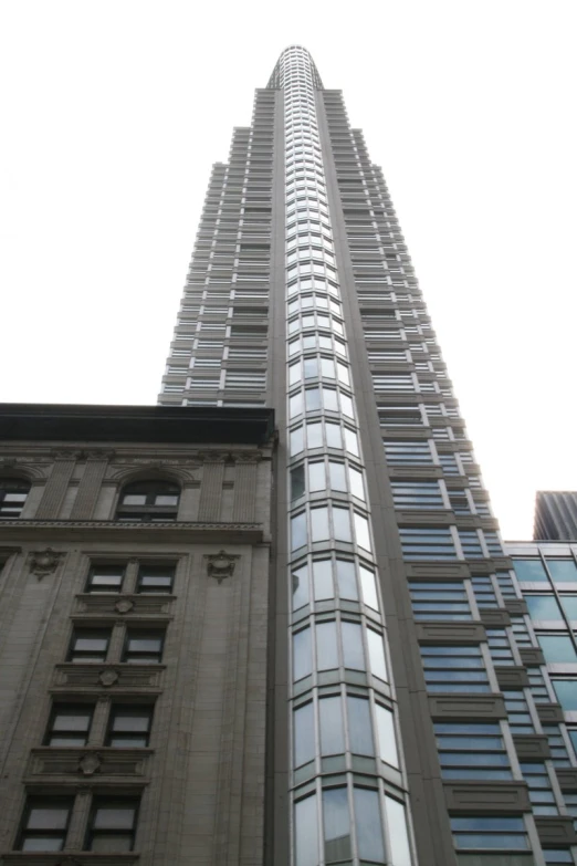 a tall building with a number of windows next to each other