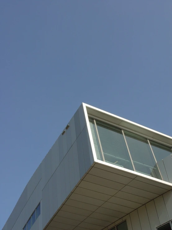 a building that is in the sky with some windows