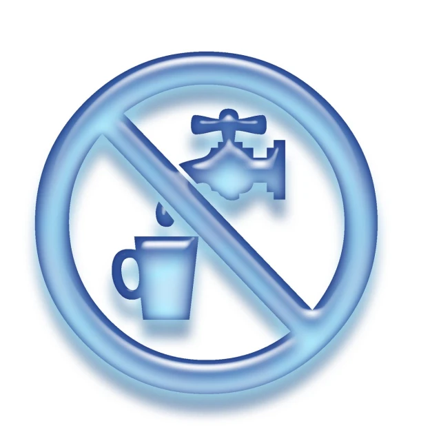 the icon shows a no drinking and coffee allowed sign