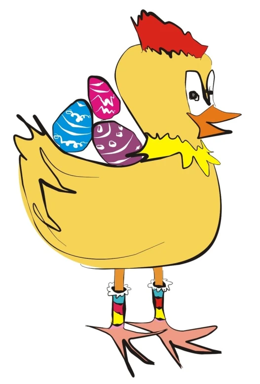 an image of an easter chick