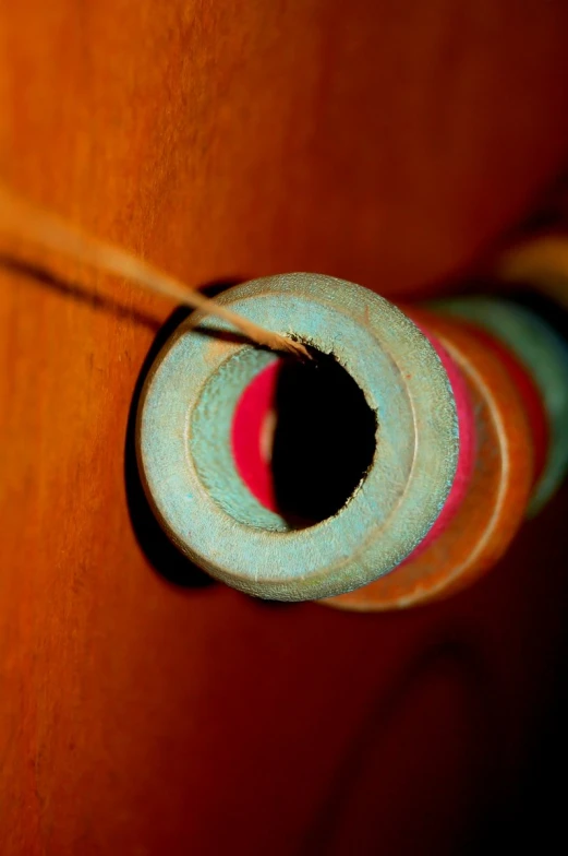 a po taken from above of a skateboard wheel