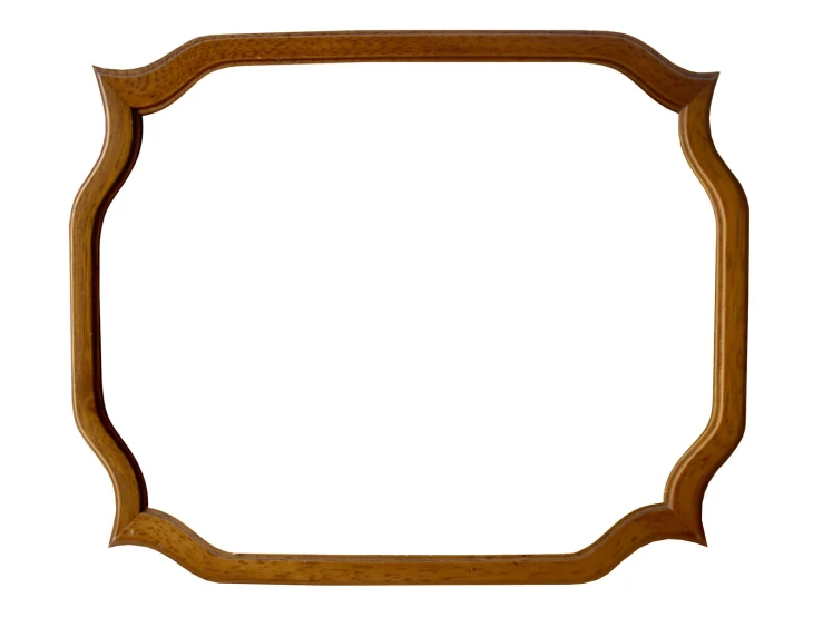 the wooden frame with a single piece of wood on it