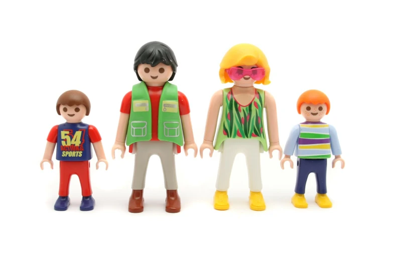 a toy figure that looks like the cast of ferris with other characters