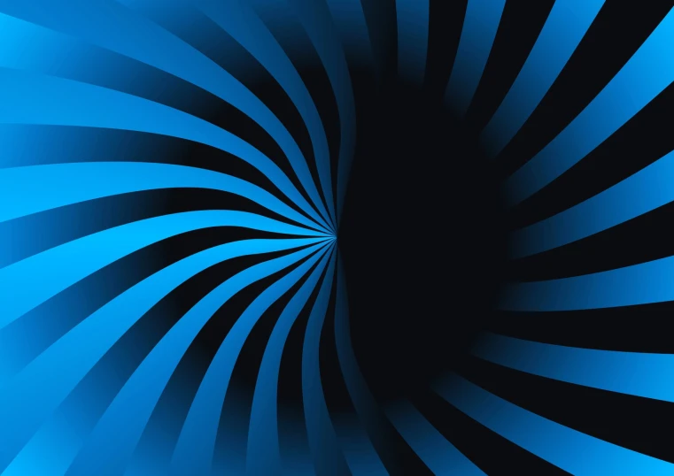 a black and blue spiral background that is very colorful