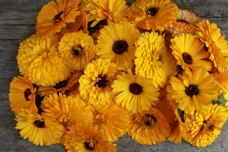 a lot of flowers that are on a table