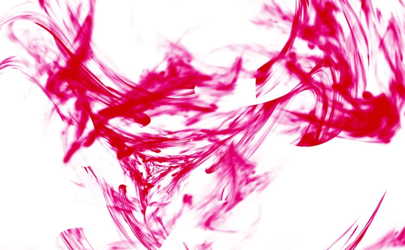 an abstract image with a red pattern on the surface