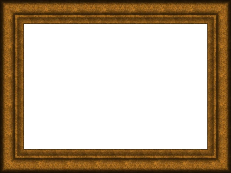 a white square with a brown border