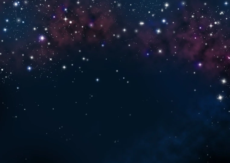 a space po with stars and a dark sky
